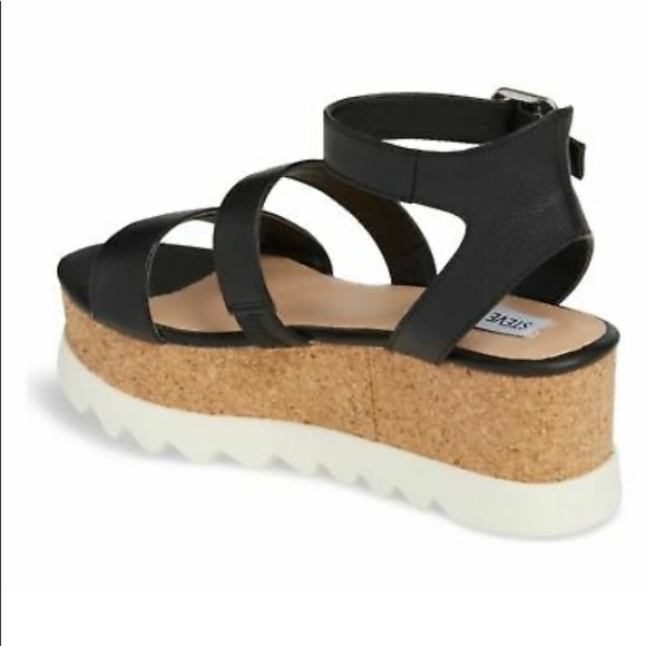 Platform sandals shoes slip fashion heels peep open toe - Picture 11 of 16